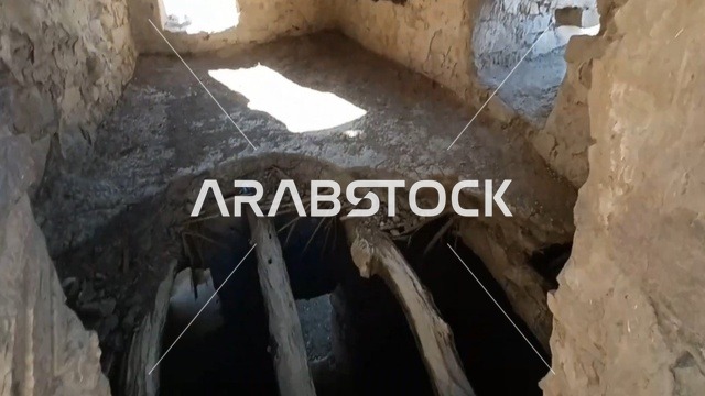 قلعة رعوم نجران من الداخل