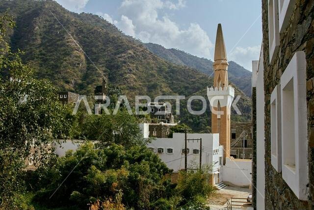 رجال ألما هي قرية عسيرية قديمة تقع على بعد 20 كيلومترًا فقط بالطائرة غرب مدينة أبها