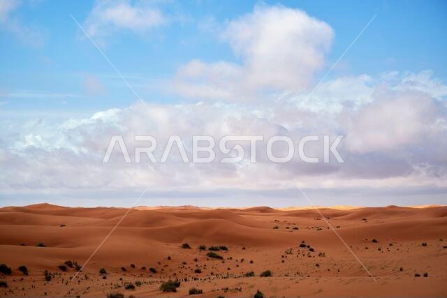 view of the desert in saudi arabia