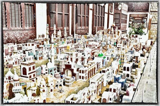 مدينة نموذجية مصنوعة من الرمل - رسم تخطيطي - جدة
