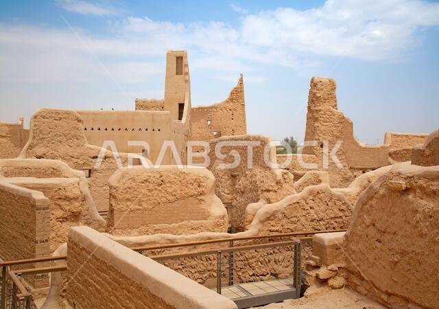 Streets of the old city Diriyah near Ar Riyadh, Kingdom of Saudi Arabia Streets of the old city Diriyah near Ar Riyadh, Kingdom of Saudi Arabia