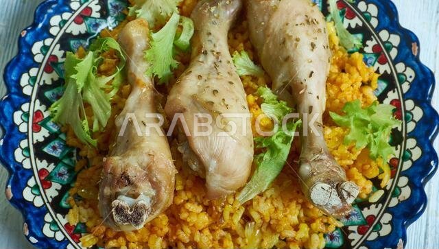 المثلطة، طبق أرز تقليدي من المملكة العربية السعودية، وهو نوع من أنواع الكبسة.