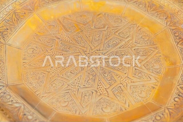 Traditional arabian tray