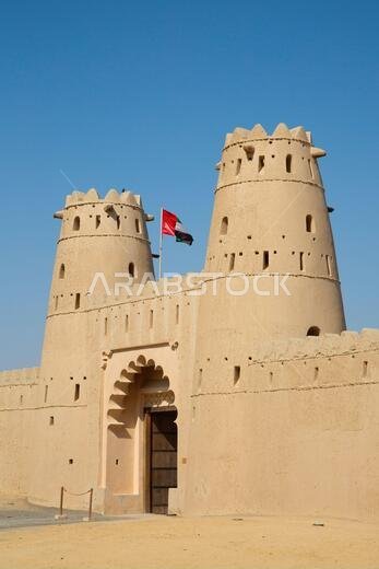 قلعة جاهلي الشهيرة في واحة العين، الإمارات العربية المتحدة