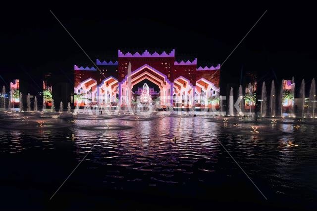 Boulevard world in Riyadh Theme Park in Saudi Arabia