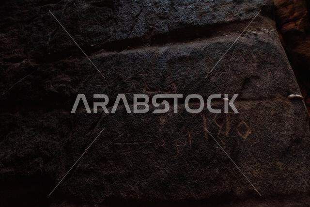 النقوش في جبال باجدة، نيوم