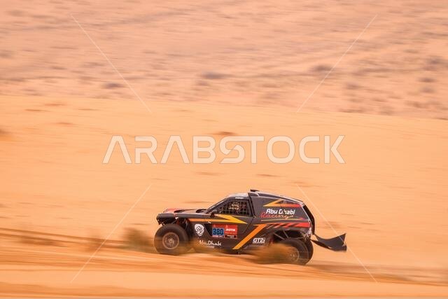during the 7th stage of the Dakar 2021 between Ha'il and Sakaka, in Saudi Arabia on January 10, 2021 - Photo Frederic Le Floc'h / DPPI / LM
