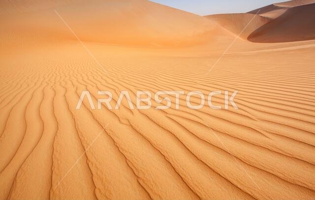 أنماط وكثبان الربع الخالي - الصحراء العربية