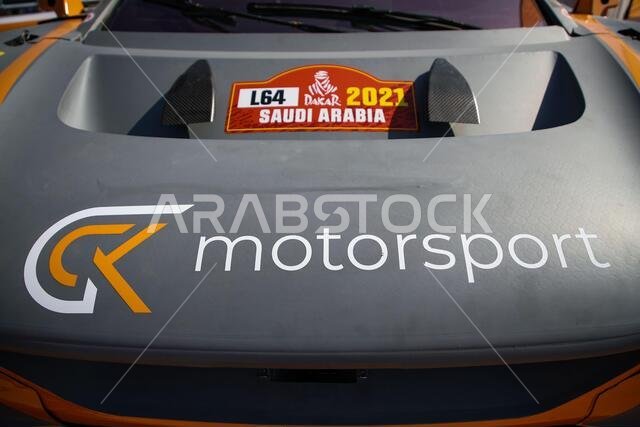 نيوم، السعودية. 11 يناير 2021. GCK e-Blast 1 خلال المرحلة الثامنة من داكار 2021 بين سكاكا ونيوم، في المملكة العربية السعودية في 11 يناير 2021 - تصوير جوليان ديلفوس / DPPI / LM Credit: Gruppo Editoriale LiveMedia / Alamy Live News
