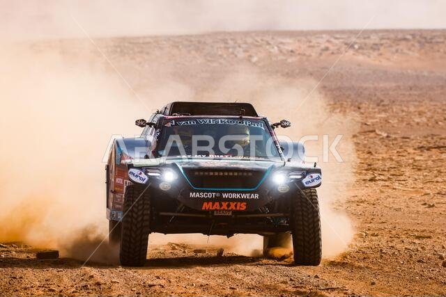 Neom, Saudi Arabia. 11th Jan, 2021. 347 Coronel Tim (nld), Coronel Tom (nld), Jefferies Dakar Rally, Coronel Dakar Team, Auto, action during the 8th stage of the Dakar 2021 between Sakaka and Neom, in Saudi Arabia on January 11, 2021 - Photo Frederic Le Floc'h/DPPI/LM Credit: Gruppo Editoriale LiveMedia/Alamy Live News