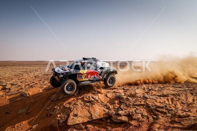 Neom, Saudi Arabia. 11th Jan, 2021. 300 Sainz Carlos (esp), Cruz Lucas (esp), Mini, X-Raid Mini JCW Team, Auto, action during the 8th stage of the Dakar 2021 between Sakaka and Neom, in Saudi Arabia on January 11, 2021 - Photo Frederic Le Floc'h/DPPI/LM Credit: Gruppo Editoriale LiveMedia/Alamy Live News Neom, Saudi Arabia. 11th Jan, 2021. 300 Sainz Carlos (esp), Cruz Lucas (esp), Mini, X-Raid Mini JCW Team, Auto, action during the 8th stage of the Dakar 2021 between Sakaka and Neom, in Saudi Arabia on January 11, 2021 - Photo Frederic Le Floc'h/DPPI/LM Credit: Gruppo Editoriale LiveMedia/Alamy Live News