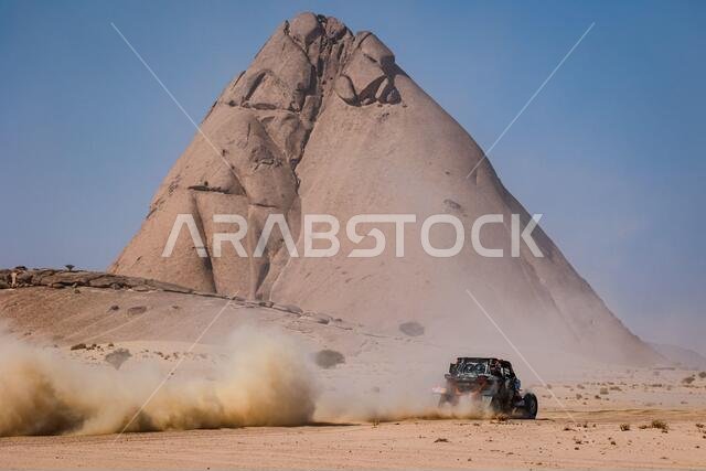 437 Brabeck-Letmathe Nicolas (aut), Bony Bruno (fra), Can-Am, Team Casteu, SSV Series - T4, action during the 4th stage of the Dakar 2021 between Wadi Al Dawasir and Riyadh, in Saudi Arabia on January 6, 2021 - Photo Florent Gooden / DPPI / LM 437 Brabeck-Letmathe Nicolas (aut), Bony Bruno (fra), Can-Am, Team Casteu, SSV Series - T4, action during the 4th stage of the Dakar 2021 between Wadi Al Dawasir and Riyadh, in Saudi Arabia on January 6, 2021 - Photo Florent Gooden / DPPI / LM