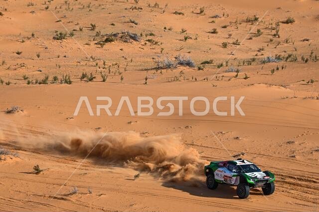 Ha'il, Saudi Arabia. 8th Jan 2021. during the 6th stage of the Dakar 2021 between Al Qaisumah and Ha'il, in Saudi Arabia on January 8, 2021 - Photo Eric Vargiolu/DPPI/LM Credit: Gruppo Editoriale LiveMedia/Alamy Live News