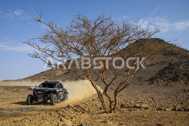 جدة، المملكة العربية السعودية. 31 ديسمبر 2020. #393 بود ليونيل (فرنسي)، مينودييه لويك (فرنسي)، PH Sport، نموذج أولي للمركبات خفيفة الوزن - T3، خلال التجارب الأولية لرالي داكار 2021 في جدة، المملكة العربية السعودية، في 31 ديسمبر 2021 - صورة جوليان ديلفوس / DPPI / LM. حقوق الصورة: Gruppo Editoriale LiveMedia/Alamy Live News.
