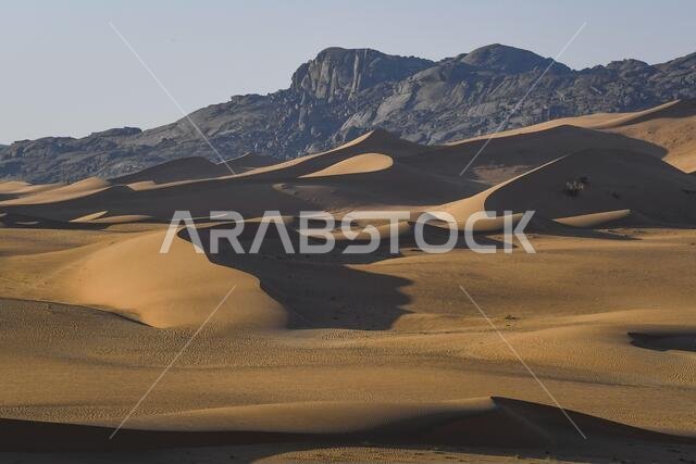 Landscape during the 2nd stage of the Dakar 2021 between Bisha and Wadi Al Dawasir, in Saudi Arabia on January 4, 2021 - Photo / LM Landscape during the 2nd stage of the Dakar 2021 between Bisha and Wadi Al Dawasir, in Saudi Arabia on January 4, 2021 - Photo / LM