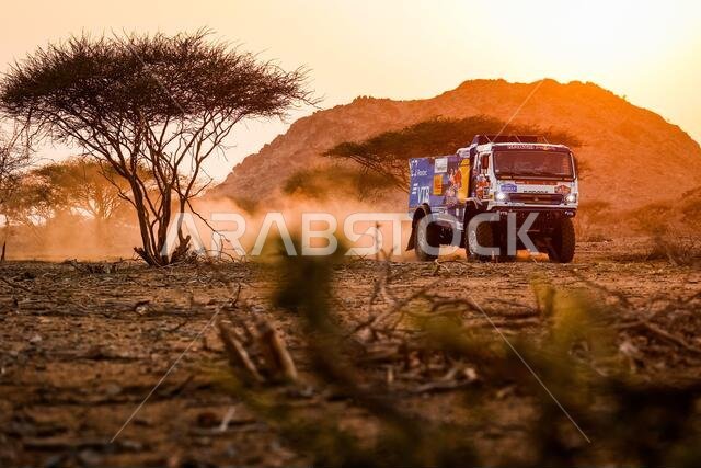 #507 Sotnikov Dmitry (rus), Akhmadeev Ruslan (rus), Akhmatzianov Ilgiz (rus), Kamaz, Kamaz - Master, Camion, Truck, action during the Dakar 2021as Prologue and start podium ceremony in Jeddah, Saudi Arabia on January 2, 2021 - Photo Florent Gooden / DPPI / LM #507 Sotnikov Dmitry (rus), Akhmadeev Ruslan (rus), Akhmatzianov Ilgiz (rus), Kamaz, Kamaz - Master, Camion, Truck, action during the Dakar 2021as Prologue and start podium ceremony in Jeddah, Saudi Arabia on January 2, 2021 - Photo Florent Gooden / DPPI / LM