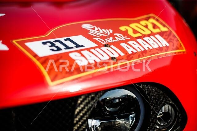 Jeddah, Saudi Arabia. 01st Jan, 2021. 311 Roma Nani (esp), Winocq Alexandre (fra), Hunter, Bahrain Raid Extreme, BRX, Auto, during the Dakar 2021as Administrative and Technical scrutineering in Jeddah, Saudi Arabia from January 1 to 2, 2021 - Photo Antonin Vincent/DPPI/LM Credit: Gruppo Editoriale LiveMedia/Alamy Live News