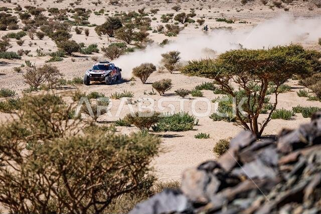 Saudi Arabia. 03rd Jan, 2021. 302 Peterhansel Stephane (fra), Boulanger Edouard (fra), Mini, X-Raid Mini JCQ Team, Auto, action during the 1st stage of the Dakar 2021 between Jeddah and Bisha, in Saudi Arabia on January 3, 2021 - Photo Frederic Le Flocah / DPPI / LM Credit: Gruppo Editoriale LiveMedia/Alamy Live News