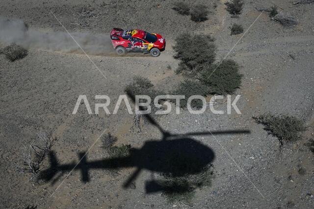 Jeddah, Saudi Arabia. 03rd Jan, 2021. #305 Loeb Sebastien (fra), Elena Daniel (mco), Hunter, Bahrain Raid Xtreme, Auto, BRX, action during the 1st stage of the Dakar 2021 between Jeddah and Bisha, in Saudi Arabia on January 3, 2021 - Photo Eric Vargiolu/DPPI/LM Credit: Gruppo Editoriale LiveMedia/Alamy Live News
