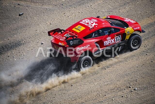 Jeddah, Saudi Arabia. 03rd Jan, 2021. #311 Roma Nani (esp), Winocq Alexandre (fra), Hunter, Bahrain Raid Extreme, BRX, Auto, action during the 1st stage of the Dakar 2021 between Jeddah and Bisha, in Saudi Arabia on January 3, 2021 - Photo DPPI/LM Credit: Gruppo Editoriale LiveMedia/Alamy Live News
