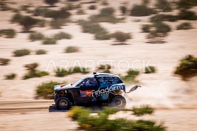 Jeddah, Saudi Arabia. 03rd Jan, 2021. 384 Bergounhe Jean-Remy (fra), Brucy Jean (fra), PH Sport, PH Sport, Light Weight Vehicles Prototype - T3, action during the 1st stage of the Dakar 2021 between Jeddah and Bisha, in Saudi Arabia on January 3, 2021 - Photo Frederic Le Flocah/DPPI/LM Credit: Gruppo Editoriale LiveMedia/Alamy Live News