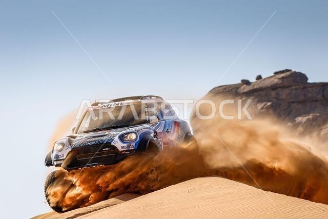Bisha, Saudi Arabia. 04th Jan, 2021. 317 Vasilyev Vladimir (rus), Tsyro Dmitro (ukr), BMW, X-Raid Mini JCW Rally Team, Auto, action during the 2nd stage of the Dakar 2021 between Bisha and Wadi Al Dawasir, in Saudi Arabia on January 4, 2021 - Photo Frederic Le Floc'h/DPPI/LM Credit: Gruppo Editoriale LiveMedia/Alamy Live News Bisha, Saudi Arabia. 04th Jan, 2021. 317 Vasilyev Vladimir (rus), Tsyro Dmitro (ukr), BMW, X-Raid Mini JCW Rally Team, Auto, action during the 2nd stage of the Dakar 2021 between Bisha and Wadi Al Dawasir, in Saudi Arabia on January 4, 2021 - Photo Frederic Le Floc'h/DPPI/LM Credit: Gruppo Editoriale LiveMedia/Alamy Live News