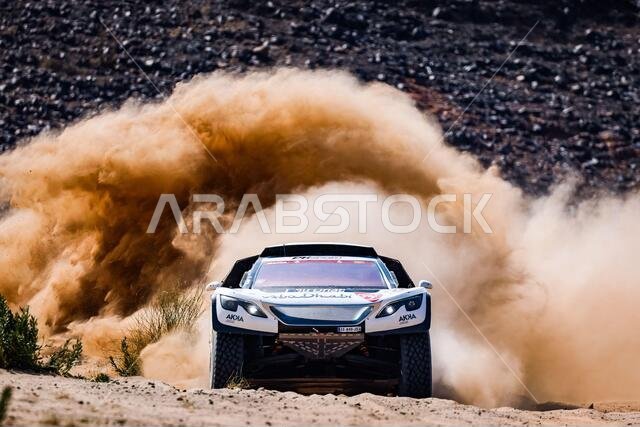 الرياض، المملكة العربية السعودية. 06 يناير 2021. 314 ديسبريس سيريل (فرا)، هورن مايك (سوي)، بيجو، بي إتش سبورت، أبو ظبي ريسينغ، أوتو، أثناء المرحلة الرابعة من داكار 2021 بين وادي الدواسر والرياض، في المملكة العربية السعودية في 6 يناير 2021 - تصوير فريدريك لو فلوكه/DPPI/LM Credit: Gruppo Editoriale LiveMedia/Alamy أخبار حية