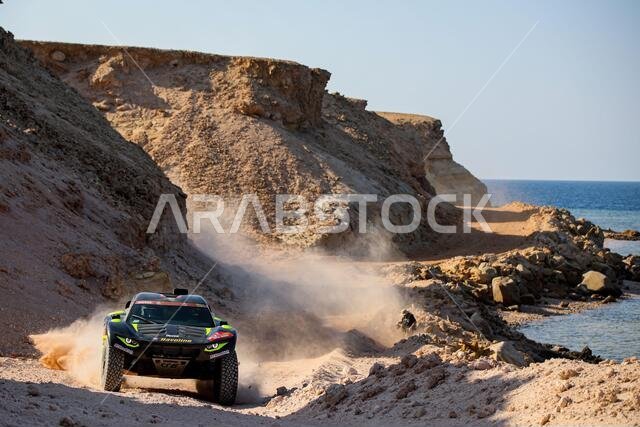 Neom, Saudi Arabia. 12th Jan, 2021. #339 Baragwanath Brian (zaf), Perry Taye (zaf), Century, Century Racing, Auto, action during the 9th stage of the Dakar 2021 between Neom and Neom, in Saudi Arabia on January 12, 2021 - Photo Julien Delfosse/DPPI/LM Credit: Gruppo Editoriale LiveMedia/Alamy Live News