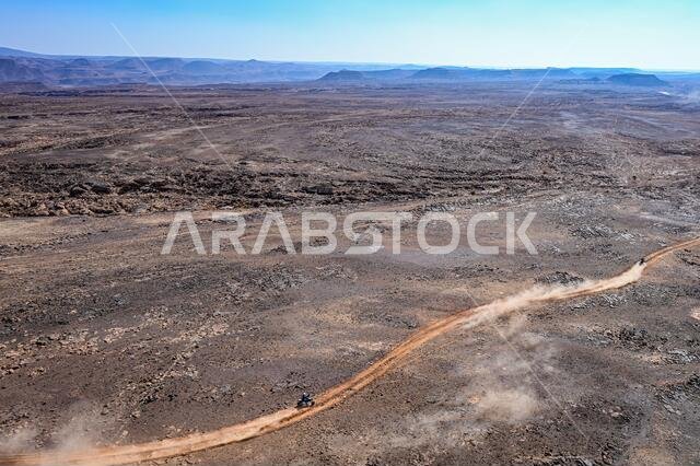 Neom, Saudi Arabia. 12th Jan, 2021. Landscape, illustration during the 9th stage of the Dakar 2021 between Neom and Neom, in Saudi Arabia on January 12, 2021 - Photo Eric Vargiolu/DPPI/LM Credit: Gruppo Editoriale LiveMedia/Alamy Live News