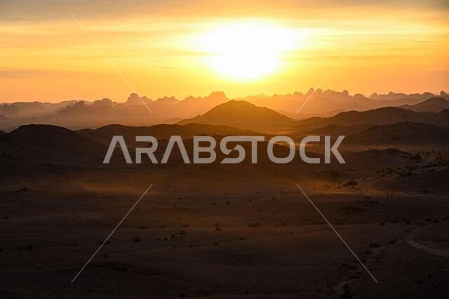 Al Ula, Saudi Arabia. 13th Jan, 2021. Landscape, illustration during the 10th stage of the Dakar 2021 between Neom and Al-Ê¿Ula, in Saudi Arabia on January 13, 2021 - Photo Eric Vargiolu/DPPI/LM Credit: Gruppo Editoriale LiveMedia/Alamy Live News