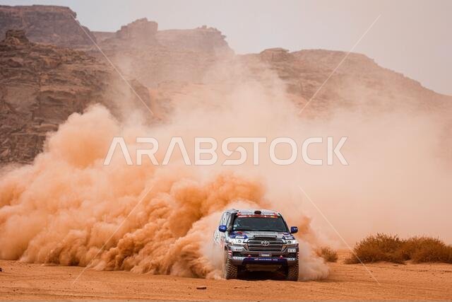 340 Miura Akira (jpn), Lichtleuchter Laurent (fra), Toyota, Toyota Auto Body, Motul, Auto, action during the 10th stage of th / LM