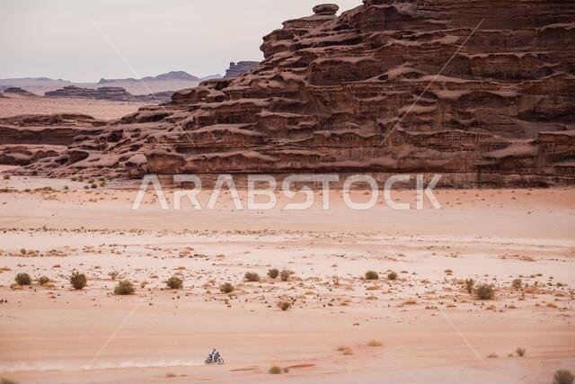 Al Ula, Saudi Arabia. 13th Jan, 2021. 42 Van Beveren Adrien (fra), Yamaha, Monster Energy Yamaha Rally Team, Moto, Bike, action during the 10th stage of the Dakar 2021 between Neom and Al-Ula, in Saudi Arabia on January 13, 2021 - Photo Antonin Vincent/DPPI/LM Credit: Gruppo Editoriale LiveMedia/Alamy Live News