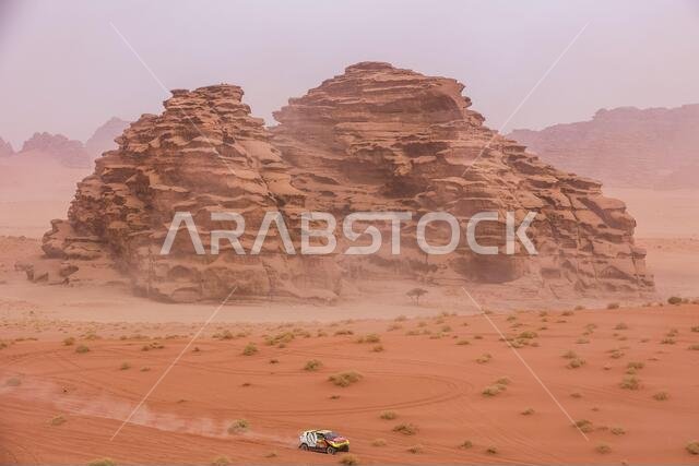 بين نيوم والعلا في السعودية. ، . في 13 يناير 2021 – تصوير أنتونين فنسنت/DPPI/LM Credit: Gruppo Editoriale LiveMedia/Alamy Live News