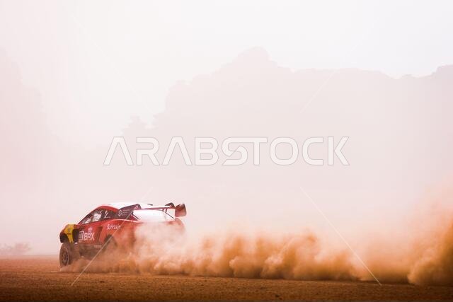 Al Ula, Saudi Arabia. 13th Jan, 2021. 311 Roma Nani (esp), Winocq Alexandre (fra), Hunter, Bahrain Raid Xtreme, BRX, Auto, action during the 10th stage of the Dakar 2021 between Neom and Al-Ula, in Saudi Arabia on January 13, 2021 - Photo Antonin Vincent/DPPI/LM Credit: Gruppo Editoriale LiveMedia/Alamy Live News