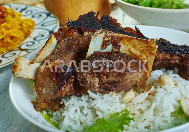 مفتاح الدجاج - طبق أرز دجاج سعودي أصلي