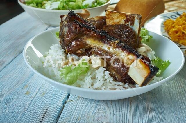 مفتاح الدجاج - طبق أرز بالدجاج السعودي