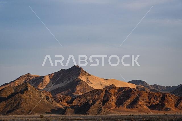 Landscape during the 11th stage of the Dakar 2021 between Al-aUla and Yanbu, in Saudi Arabia on January 14, 2021 - Photo Er / LM Landscape during the 11th stage of the Dakar 2021 between Al-aUla and Yanbu, in Saudi Arabia on January 14, 2021 - Photo Er / LM