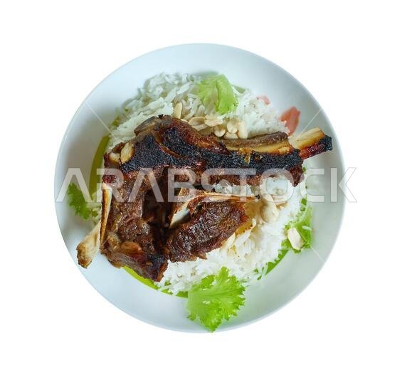 مفتاح الدجاج - طبق أرز دجاج سعودي أصلي
