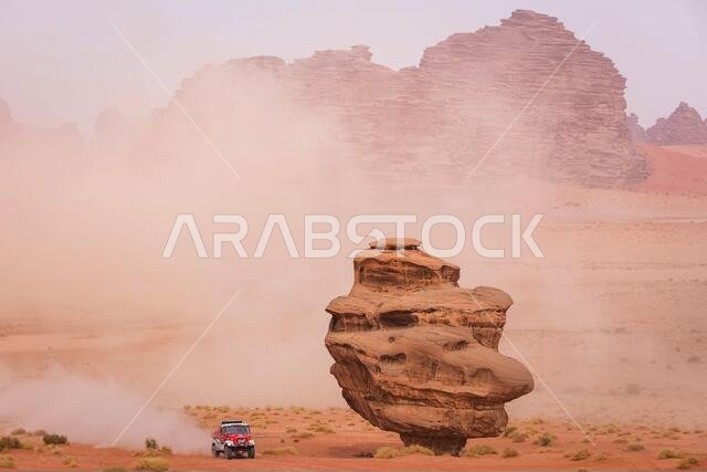 العلا، المملكة العربية السعودية. ١٣ يناير ٢٠٢١. ٥٠٤ لوبرايس أليس (جمهورية التشيك)، بوكورا بيتر (جمهورية التشيك)، الكندي خالد (جمهورية العريف)، براغا، إنستافوركس لوبرايس براغا، شاحنة، خلال المرحلة العاشرة من رالي داكار ٢٠٢١ بين نيوم والعلا، في المملكة العربية السعودية في ١٣ يناير ٢٠٢١ - صورة أنتونين فنسنت/DPPI/LM. حقوق الصورة: Gruppo Editoriale LiveMedia/Alamy Live News