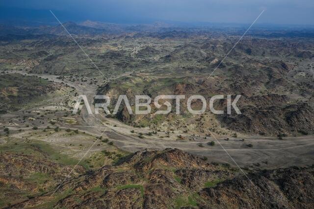 Yanbu, Saudi Arabia. 14th Jan 2021. Landscape during the 11th stage of the Dakar 2021 between Al-aUla and Yanbu, in Saudi Arabia on January 14, 2021 - Photo Eric Vargiolu / DPPI / LM Credit: Gruppo Editoriale LiveMedia/Alamy Live News