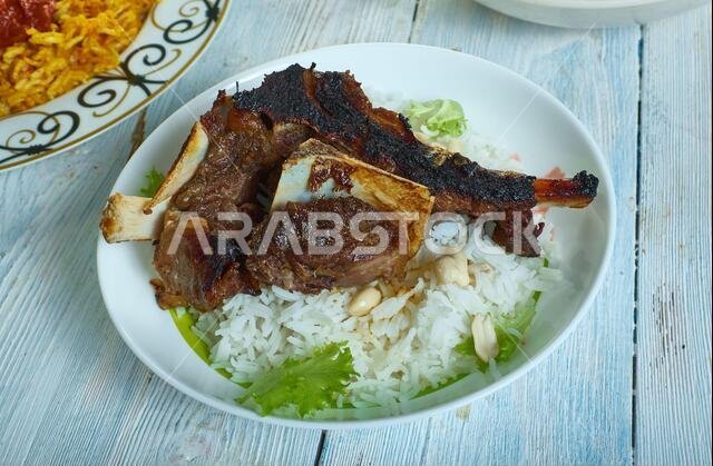 مفتاح الدجاج - طبق أرز دجاج سعودي أصلي