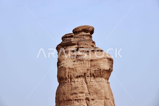 Art rocks in the desert close Al Ula, Saudi Arabia