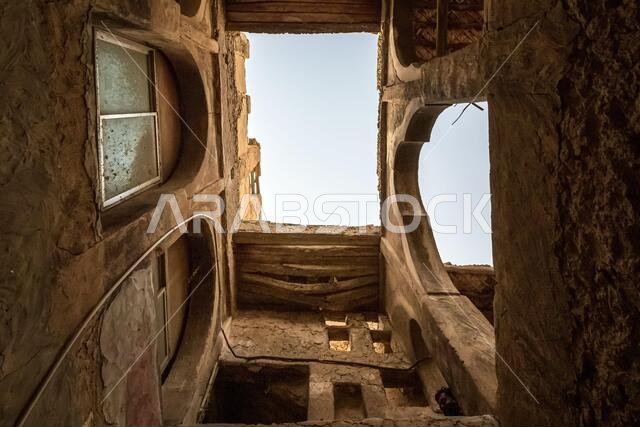 Ruin Building near Tarout Castle, Qatif, Saudi Arabia.