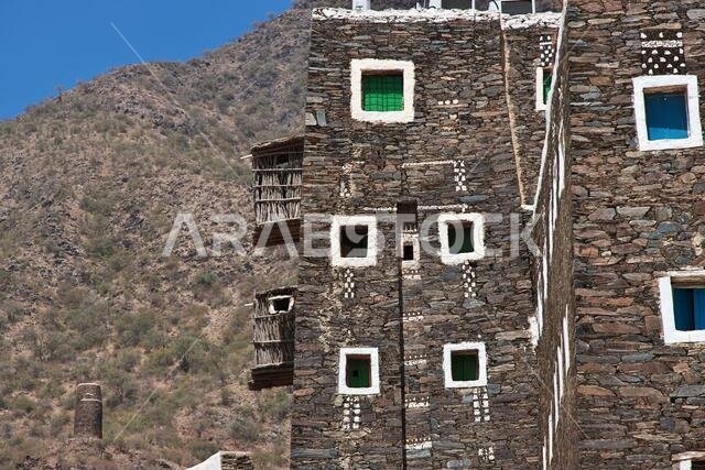 The historic village Rijal Almaa, Saudi Arabia