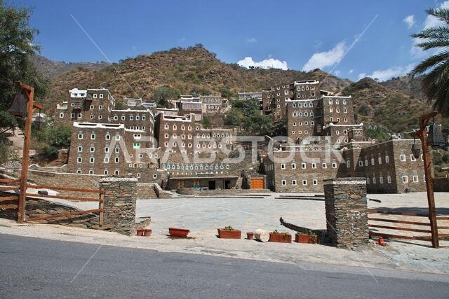 The historic village Rijal Almaa, Saudi Arabia