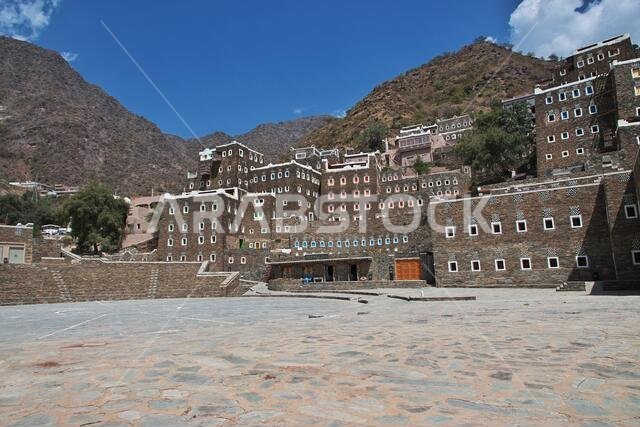 The historic village Rijal Almaa, Saudi Arabia