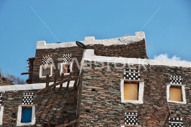 The historic village Rijal Almaa, Saudi Arabia