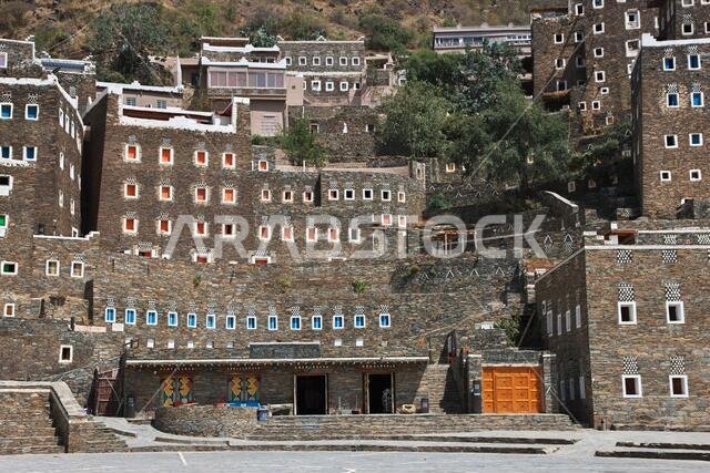 The historic village Rijal Almaa, Saudi Arabia