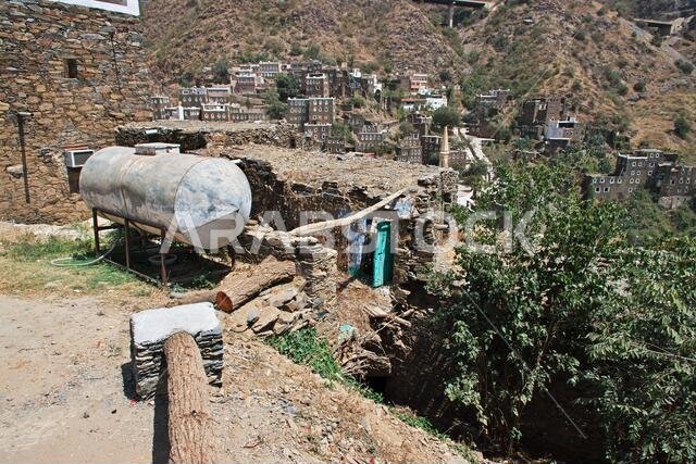 The historic village Rijal Almaa, Saudi Arabia