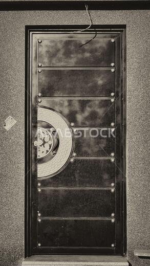 Saudi Door - Antique Sepia